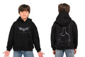 Batman Pullover Hoodie with Back Graphic