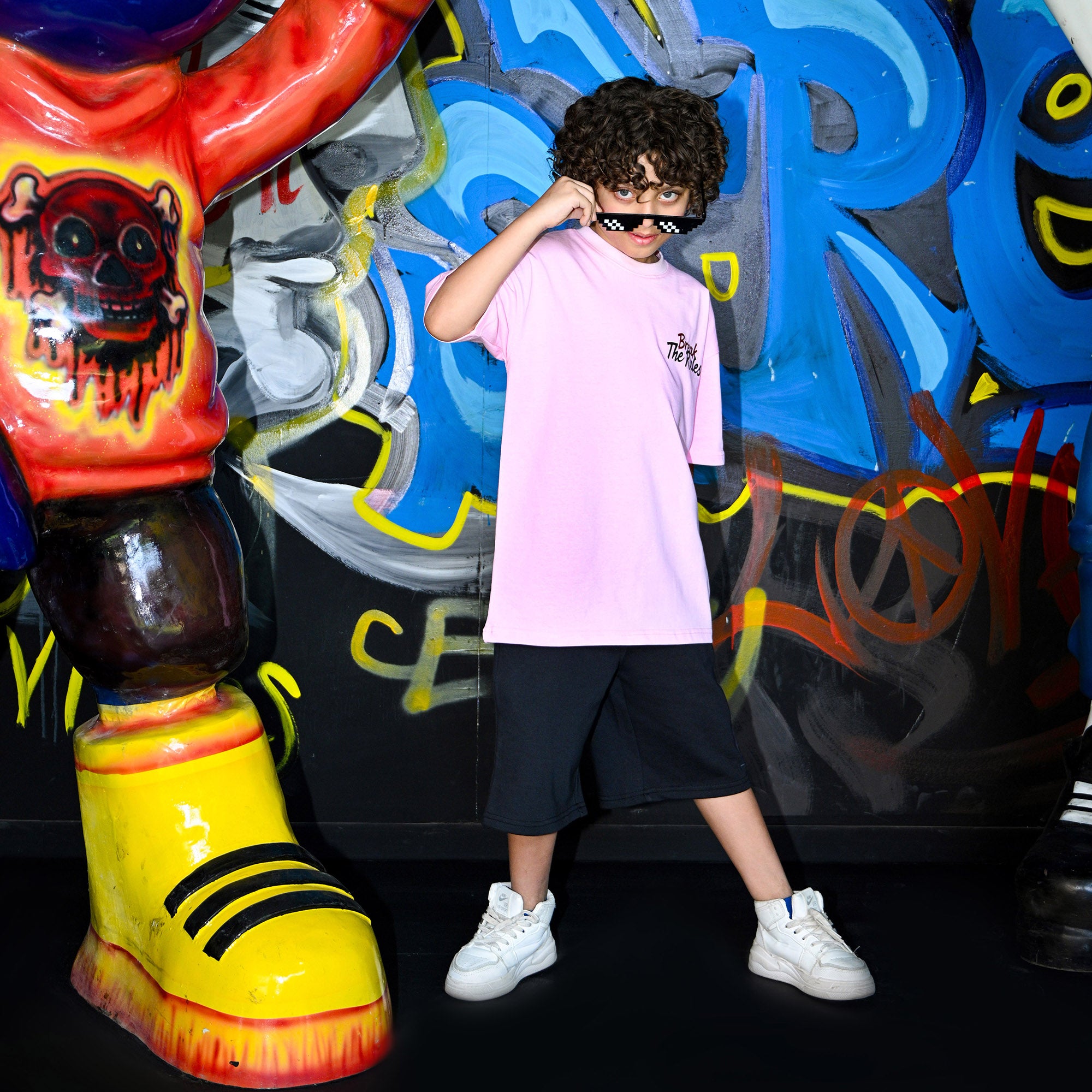 " Break the Rules ” Oversized T-Shirt