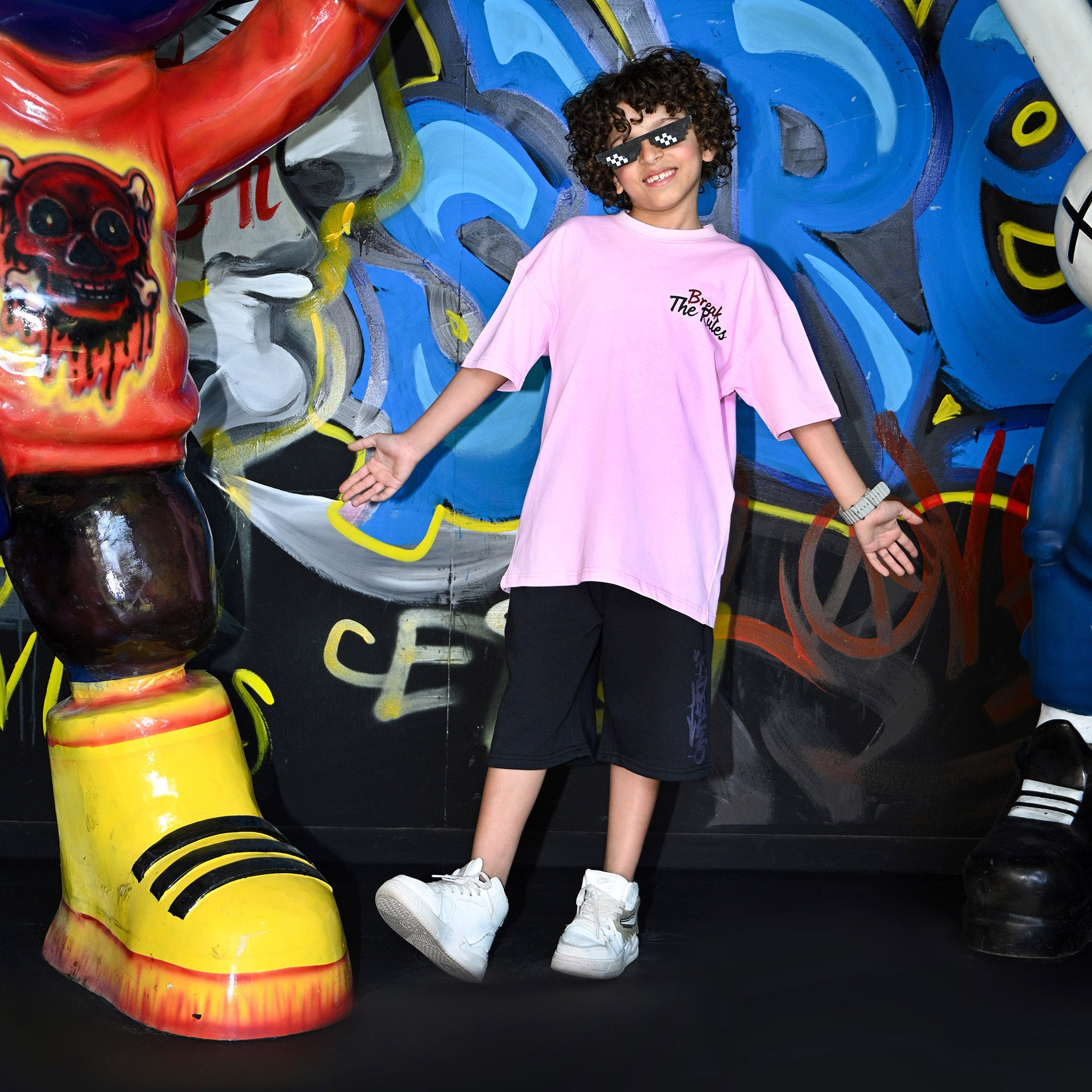 " Break the Rules ” Oversized T-Shirt