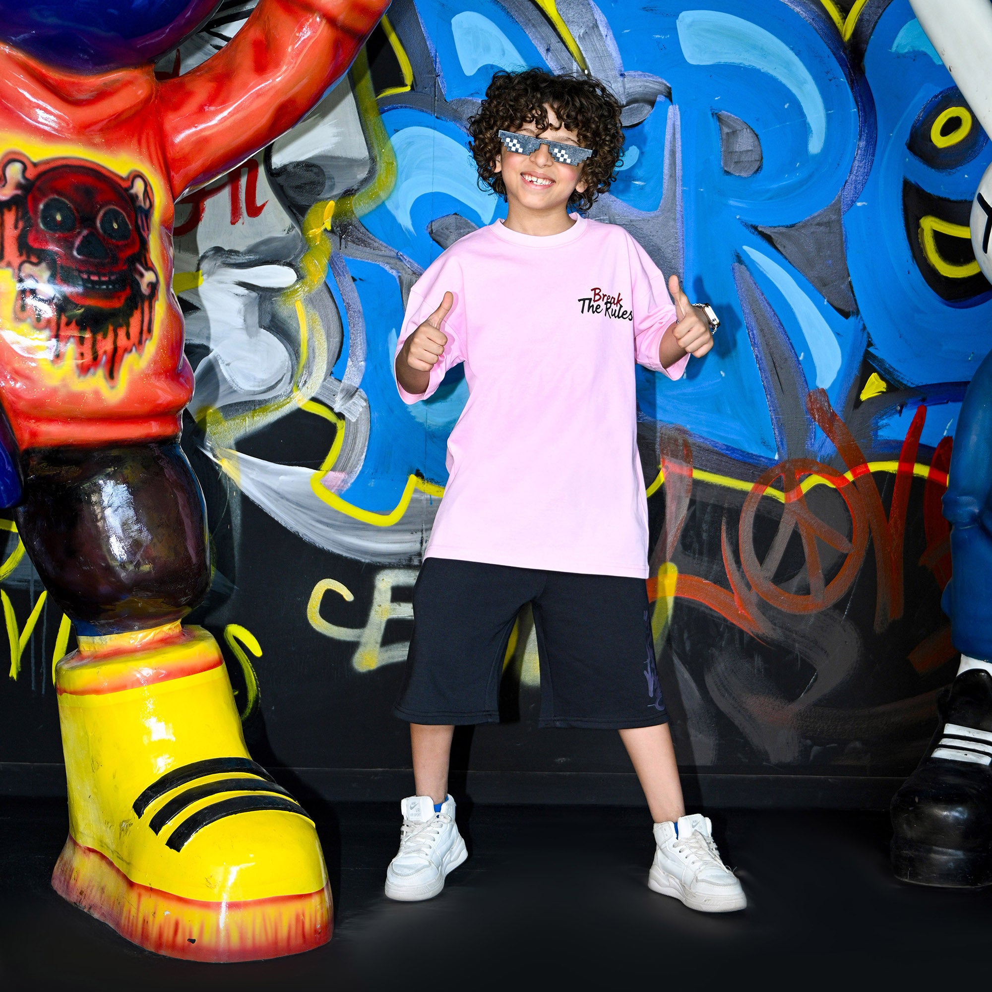 " Break the Rules ” Oversized T-Shirt