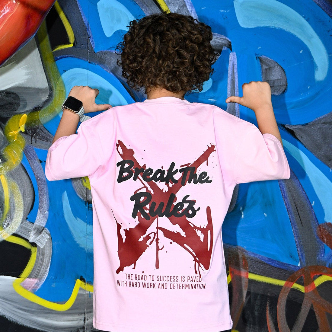 " Break the Rules ” Oversized T-Shirt