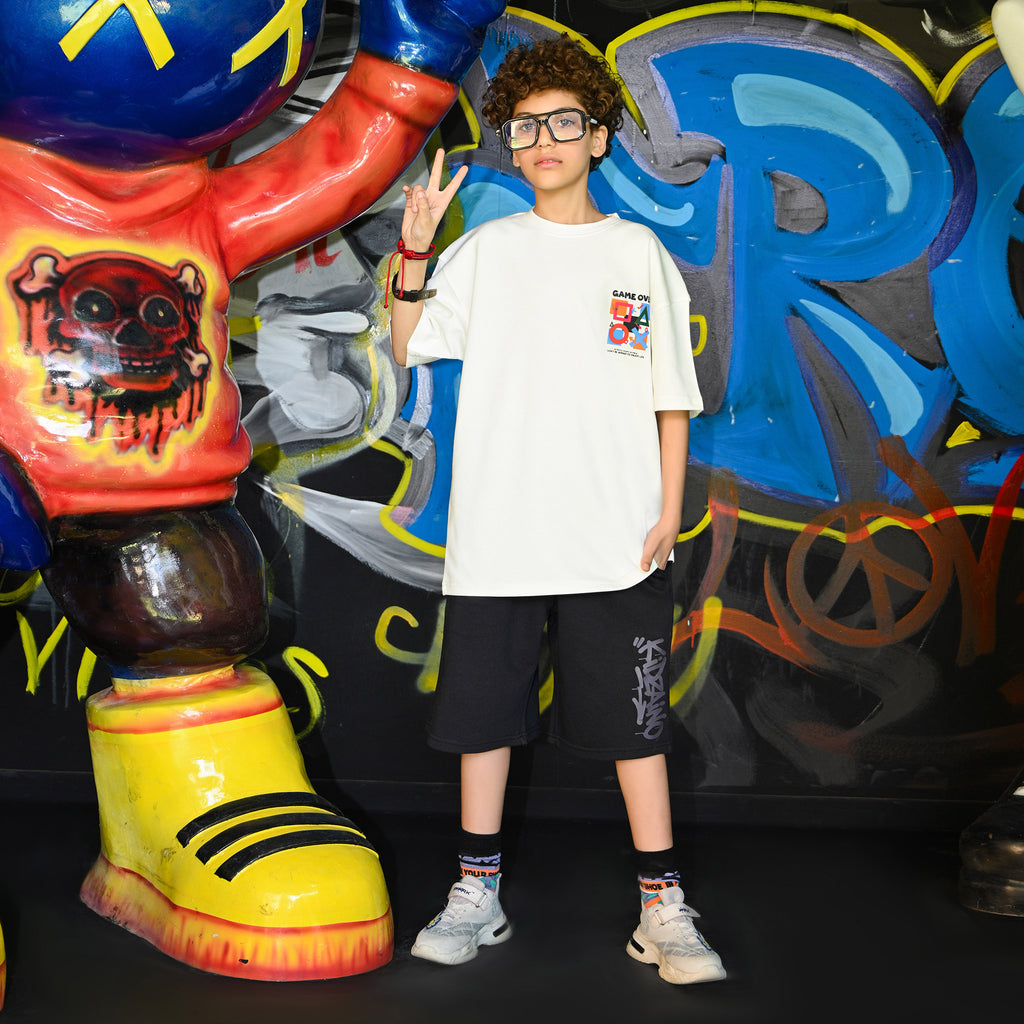 "  Game Over ” Oversized T-Shirt