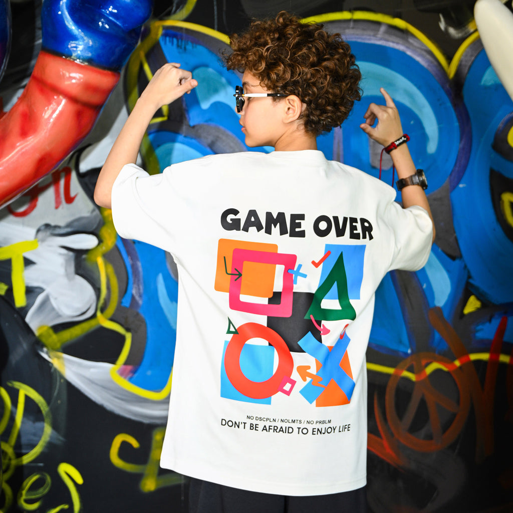 "  Game Over ” Oversized T-Shirt
