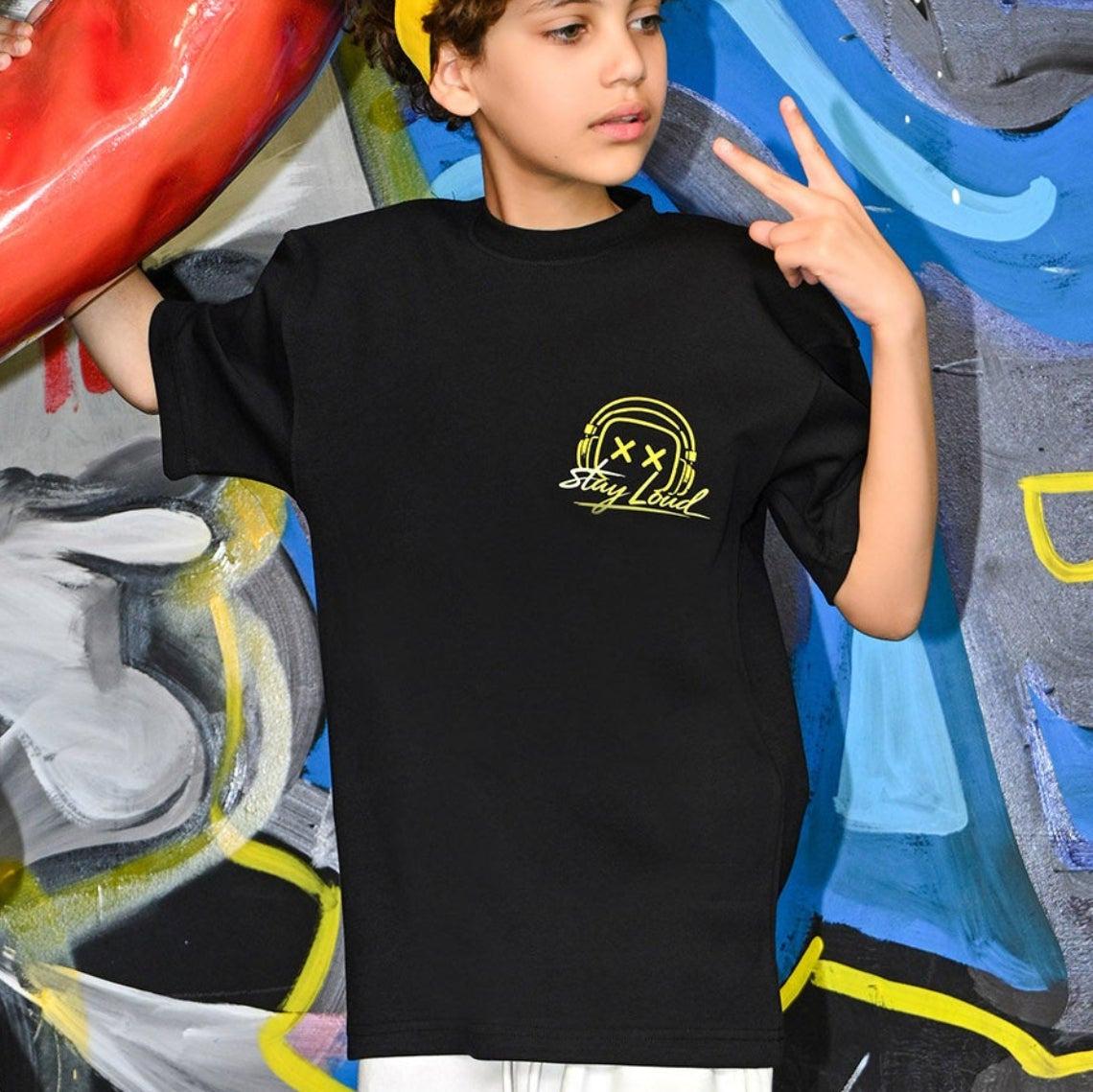 "Stay Loud” Oversized T-Shirt