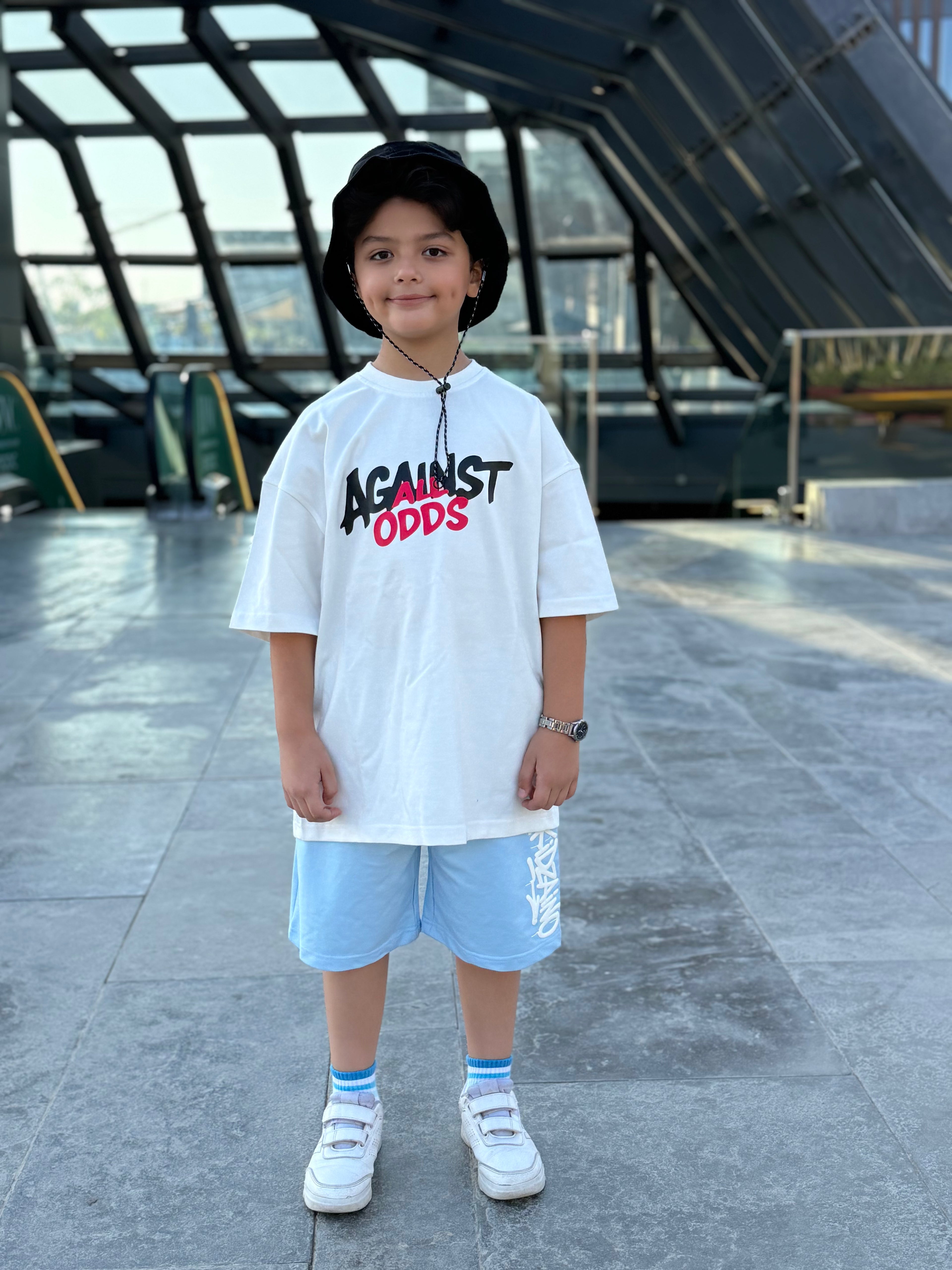 " Against All Odds Pink  ” Oversized T-Shirt