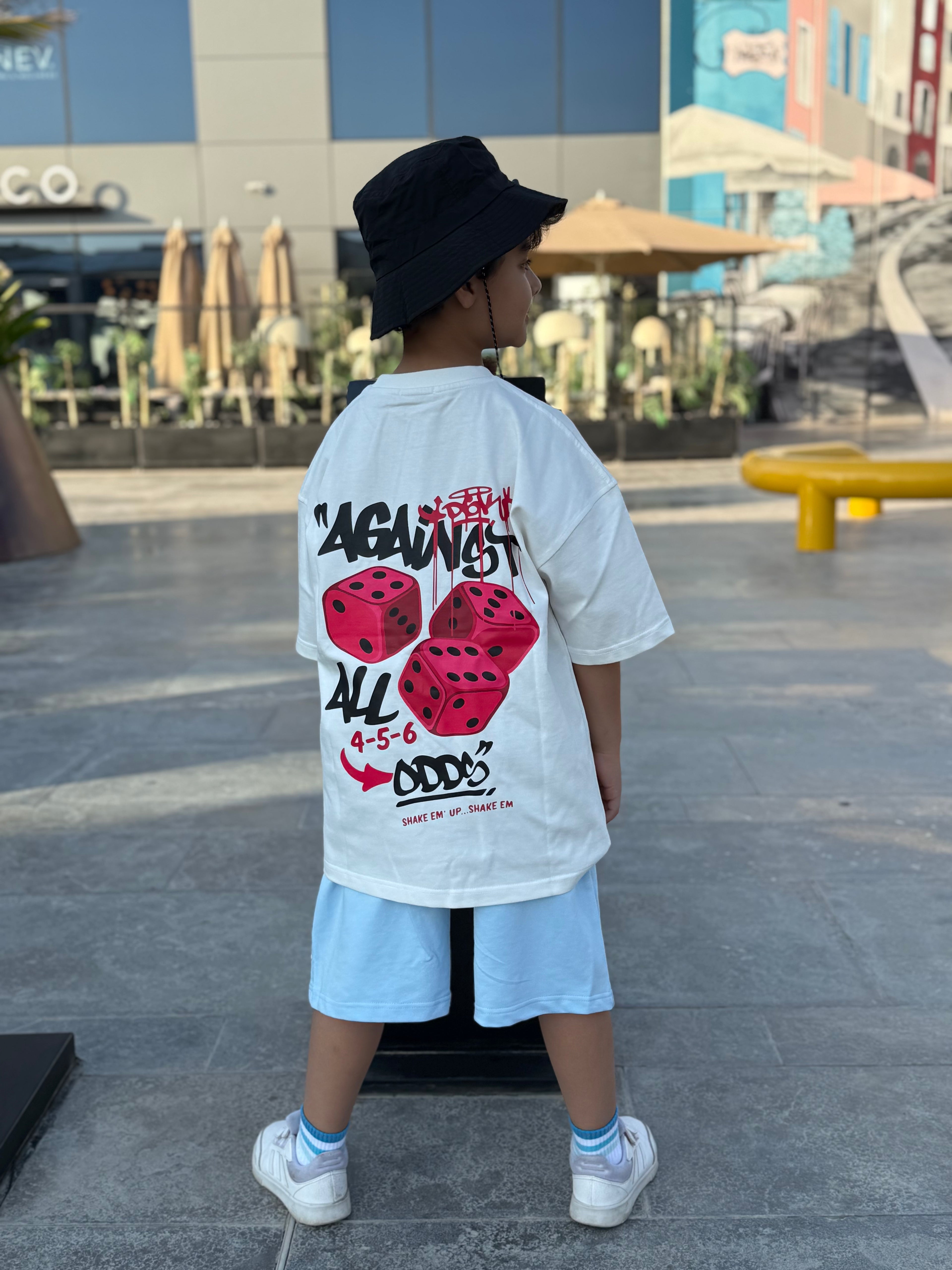 " Against All Odds Pink  ” Oversized T-Shirt