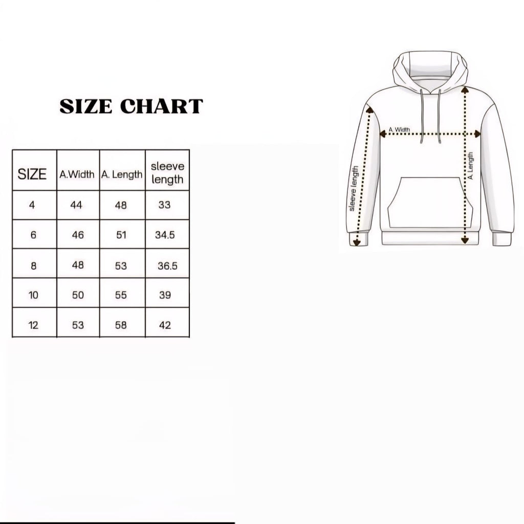 Stitch Pullover Hoodie with Back Graphic
